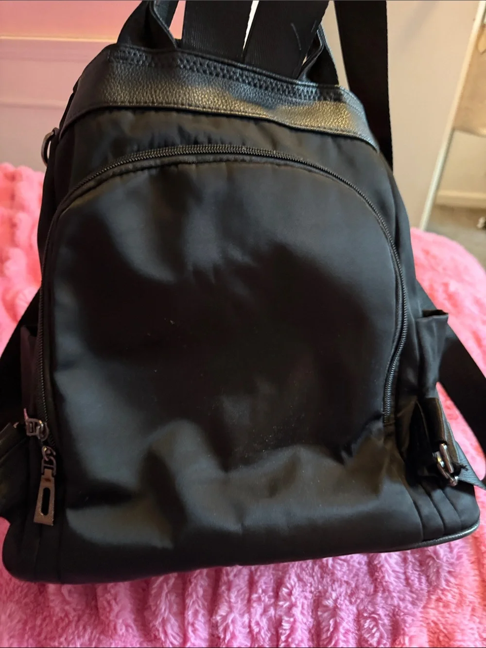Black Convertible Sling Backpack - Modern Everyday Carry